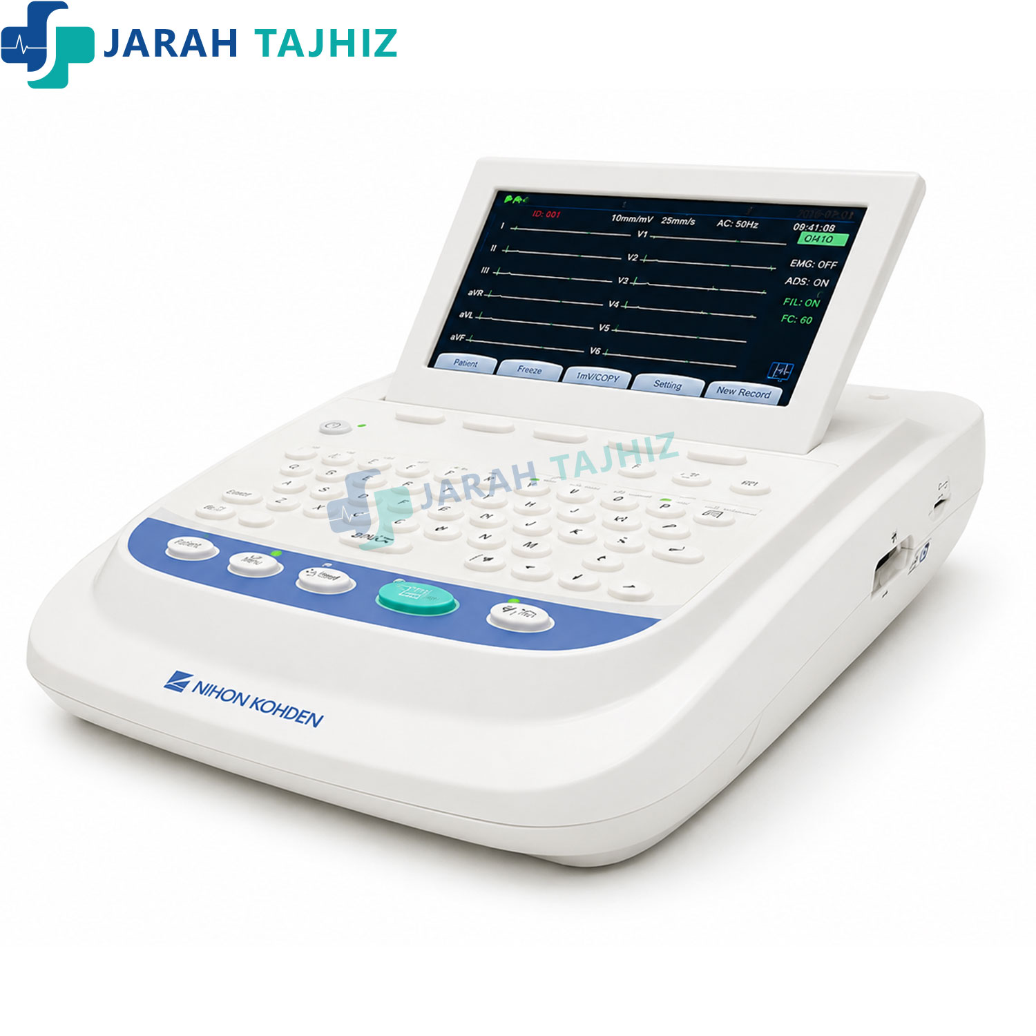 ECG-NIHON-KOHDEN-CARDIOFAX-M-نیهون-کوهدن-جراح-تجهیز نوار قلب 12 کانال نیهون کوهدن-CARDIOFAX M - Image 1