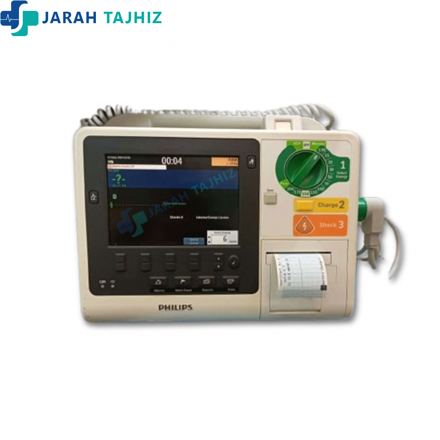 الکتروشوک-فیلیپس-XLPLUS-JARAHTAJHIZ.COM الکتروشوک بایفازیک فیلیپس مدل Philips HeartStart XL Plus - Image 1