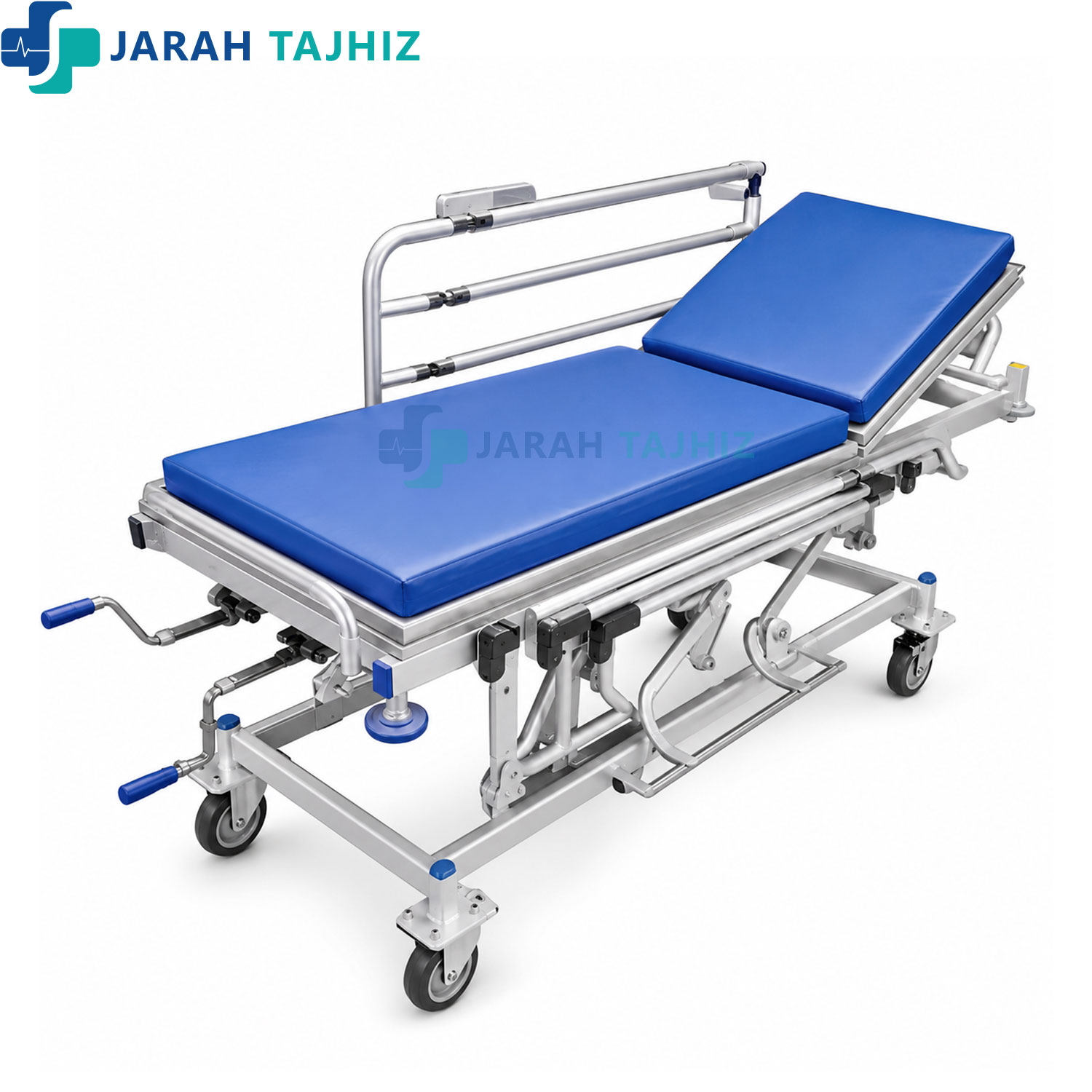 برانکارد-حمل-بیمار-دو-شکن-جراح-تجهیز تخت ریکاوری دو شکن با قابلیت تنظیم ارتفاع - Image 1