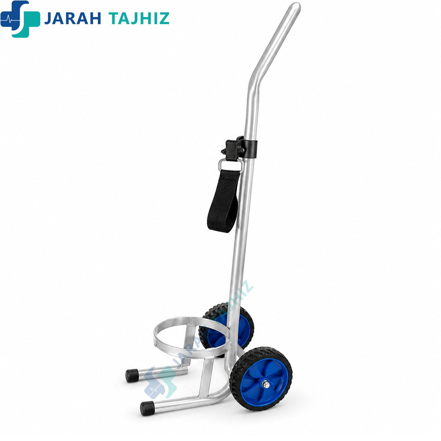 ترالی-کپسول-ده-لیتری-جراح-تجهیز ترالی حمل کپسول اکسیژن 10 لیتری - Image 1