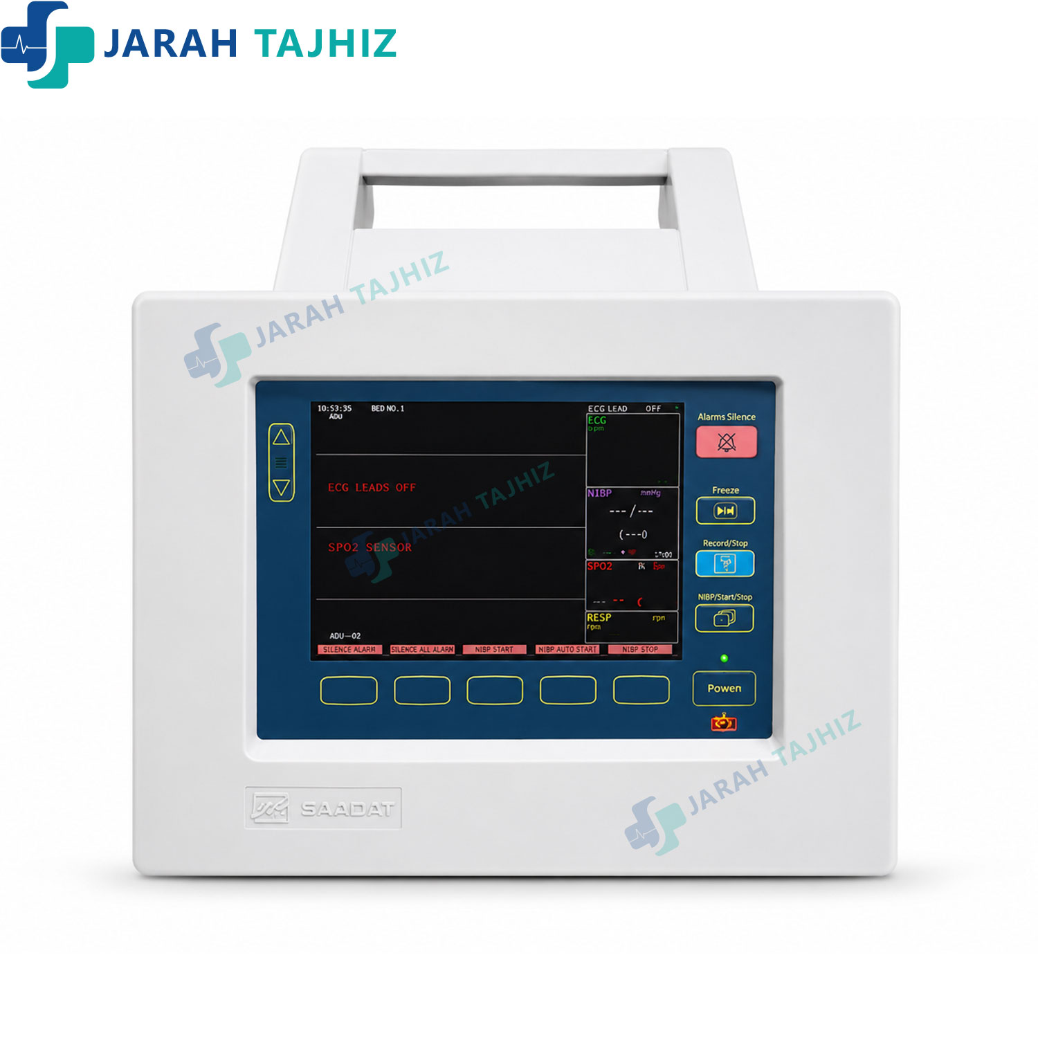 مانیتور-علائم-حیاتی-سعادت-740-جراح-تجهیز مانیتور علائم حیاتی سعادت مدل 740 - Image 1