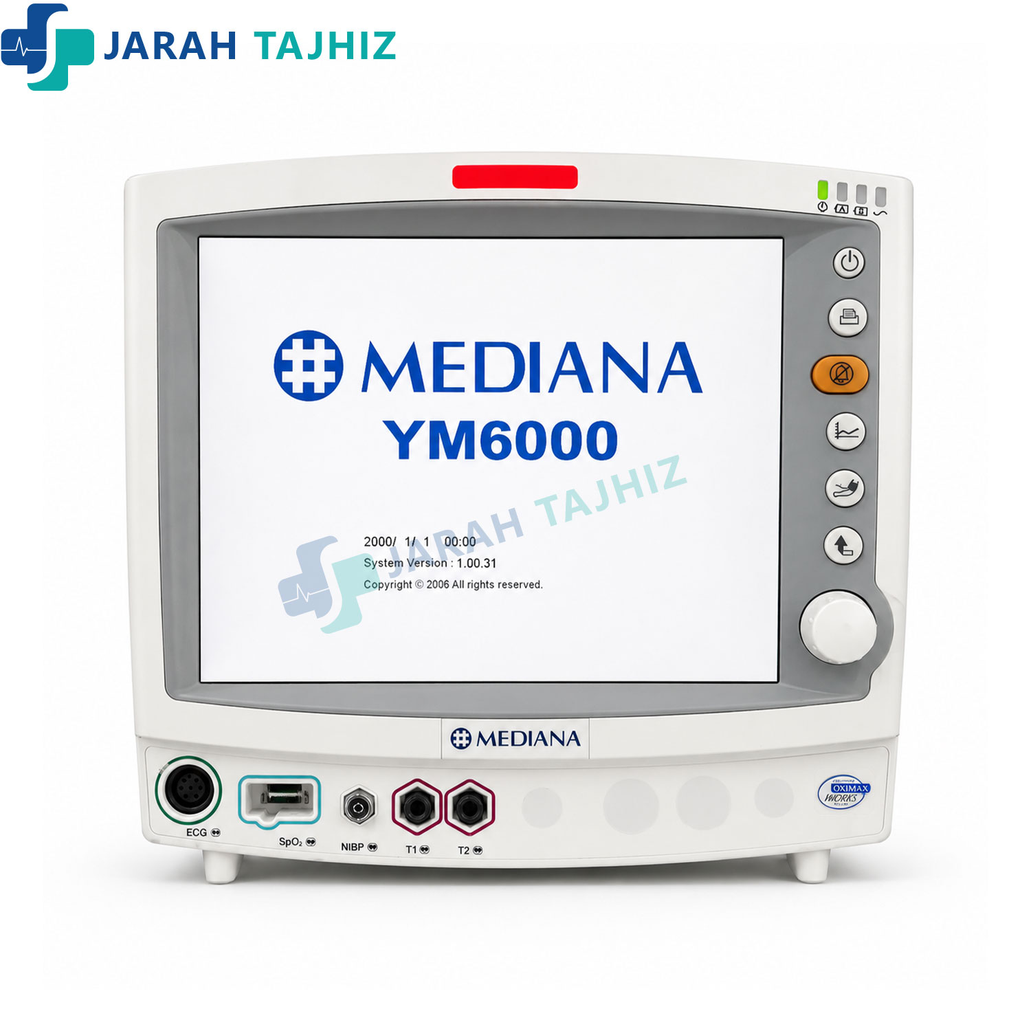 مانیتور-علائم-حیاتی-مدیانا-جراح-تجهیزjpg مانیتور علائم حیاتی 12 اینچ مدیانا YM6000 - Image 1