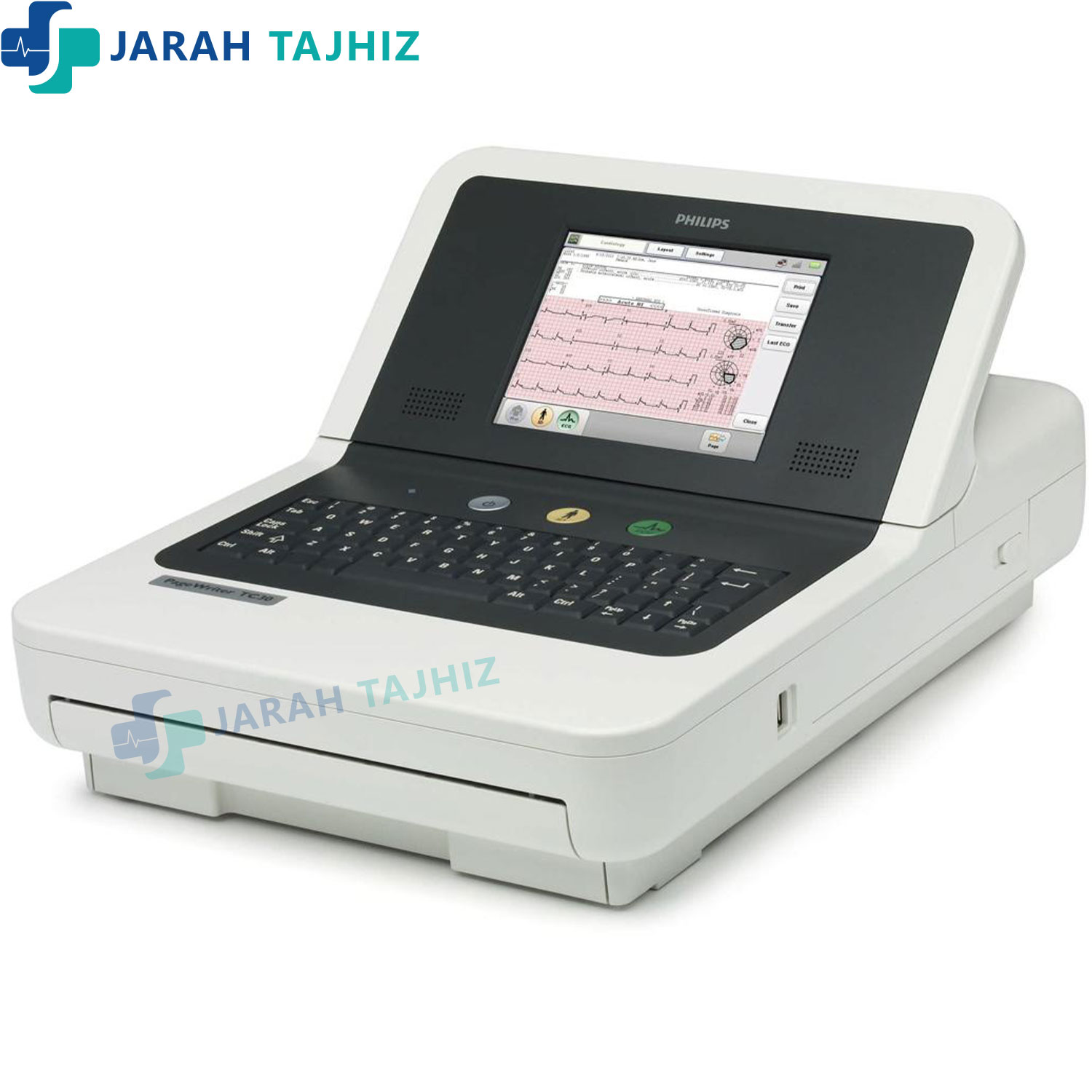 نوار-قلب-12-کاناله-فیلیپس-آمریکا-مدل-TC30-جراح-تجهیز دستگاه نوار قلب 12 کاناله فیلیپس مدل TC30 - Image 1