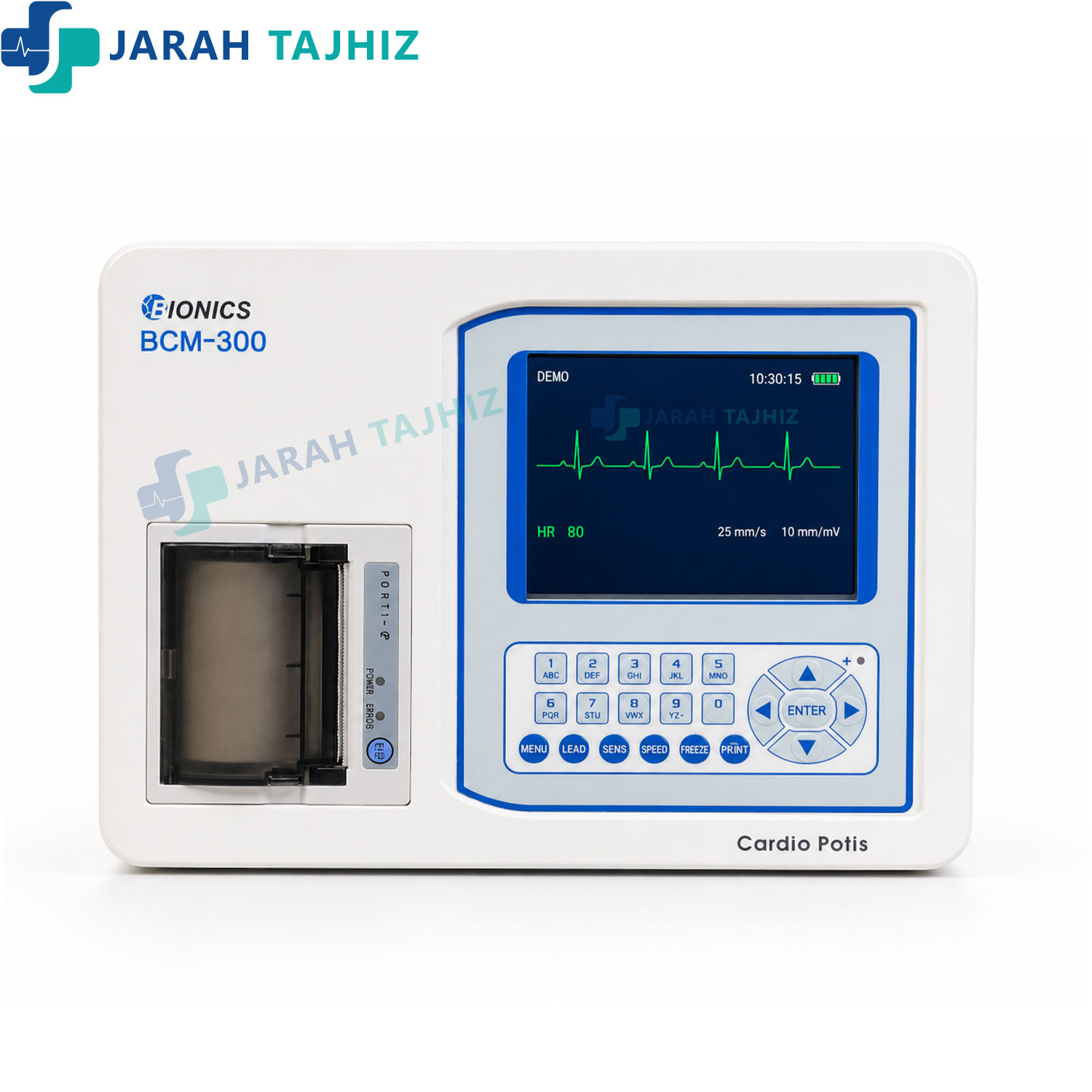 نوار-قلب-سه-کانالهjpg نوار قلب سه کاناله Bionics BCM 300 - Image 1