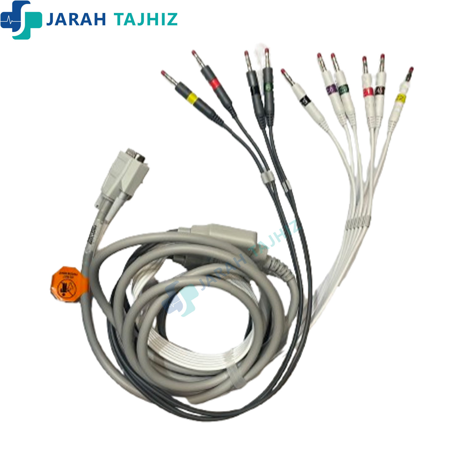 کابل-الکتروکاردیوگراف-جراح-تجهیز کابل دستگاه نوار قلب-ECG - Image 1