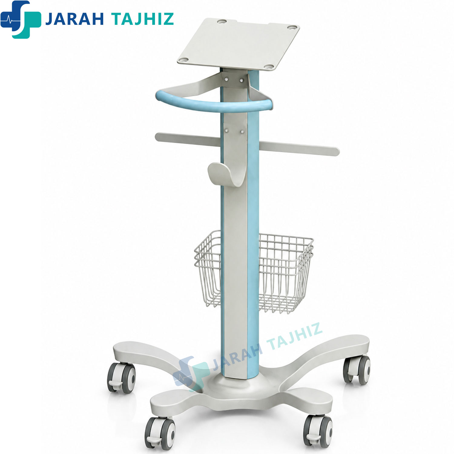 ترالی-مانیتور-علائم-حیاتی-rt-70-جراح-تجهیز پایه مانیتور علائم حیاتی پرتابل RT-70 - Image 1