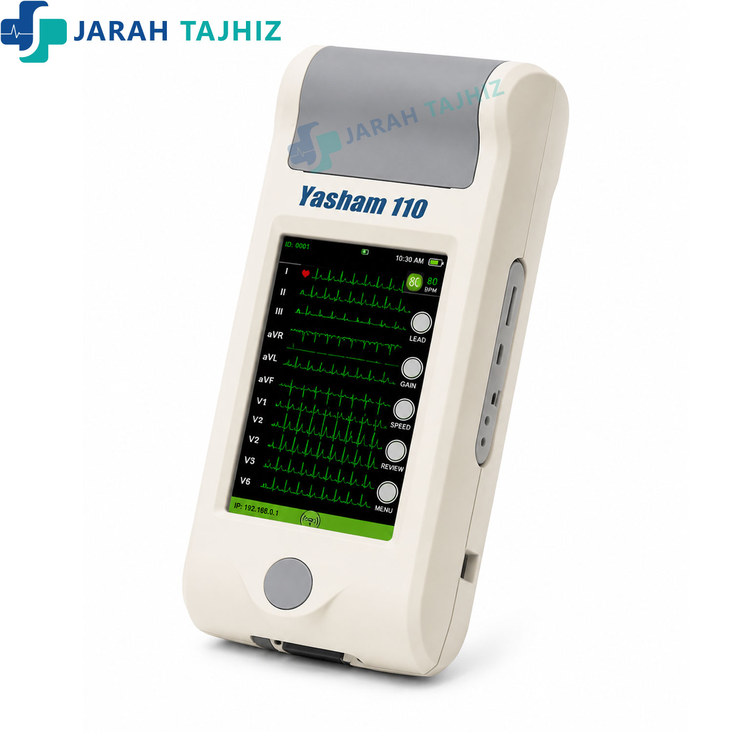دستگاه-نوار-قلب-تک-کانال-داهیان-یاشام-جراح-تجهیز- نوار قلب تک کانال یاشام 110