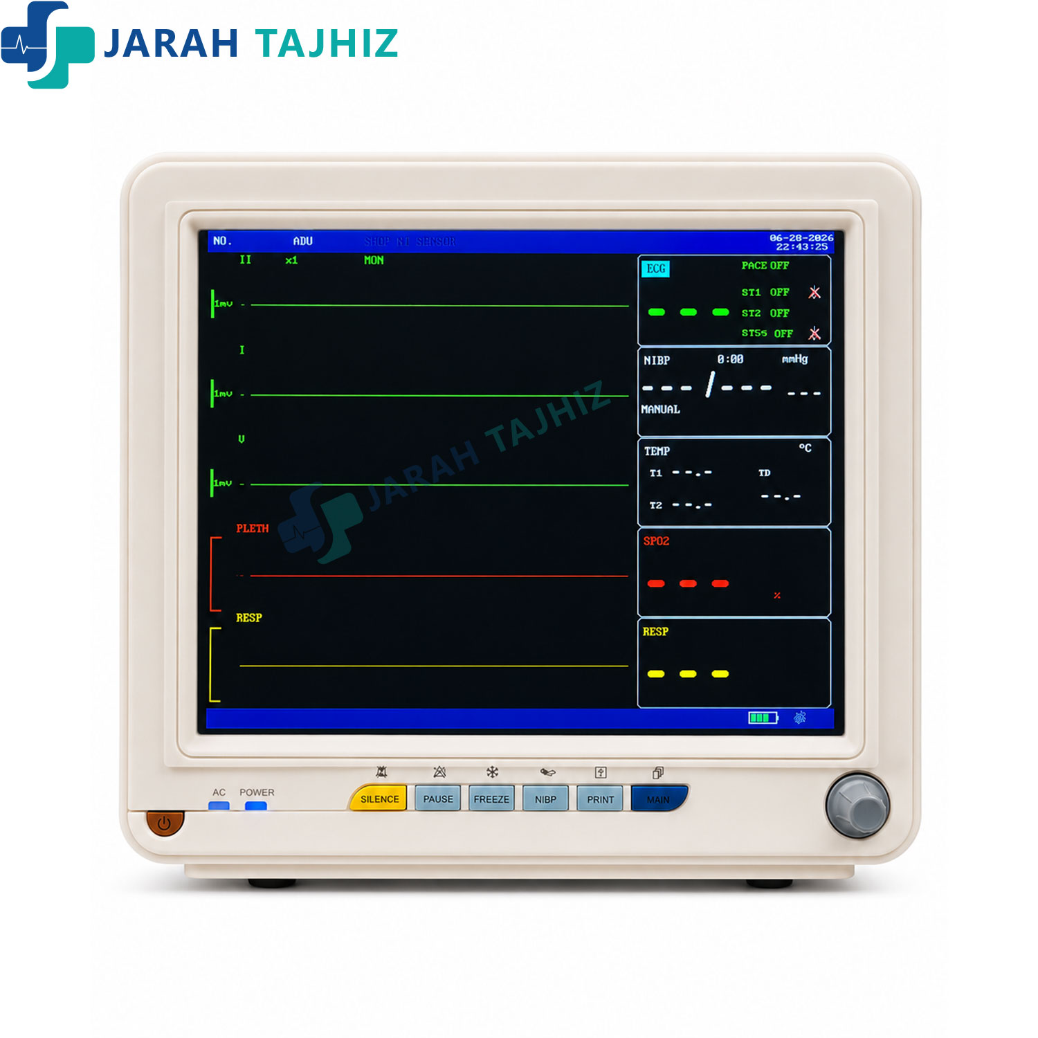 مانیتور-علائم-حیاتی-lifechoice-cm400.جراح-تجهیز مانیتور علائم حیاتی Life Choice مدل CM-400 - Image 1