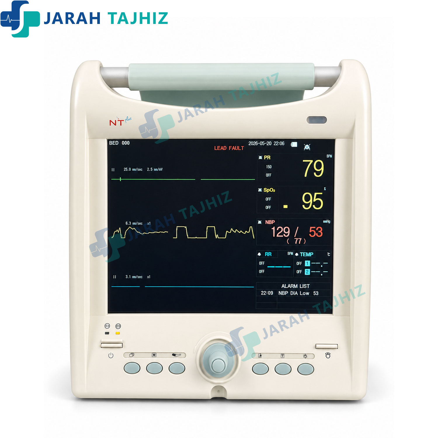 مانیتور-علائم-حیاتی-nt-jarahtajhiz مانیتورینگ دامپزشکی NT Plus - Image 1