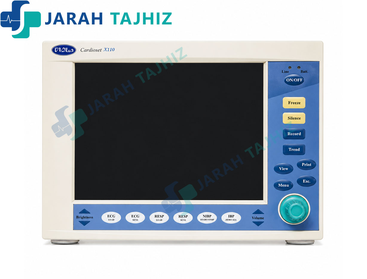 مانیتور-علائم-حیاتی-پرینتر-دار-صاایران-x110-جراح-تجهیز مانیتور علائم حیاتی صاایران lx100