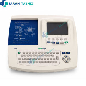 نوار قلب 12 کاناله ولچ آلن مدل CP200 دارای تفسیر اتوماتیک صفحه نمایش دیجیتال اتصال به شبکه و کاغذ کتابی