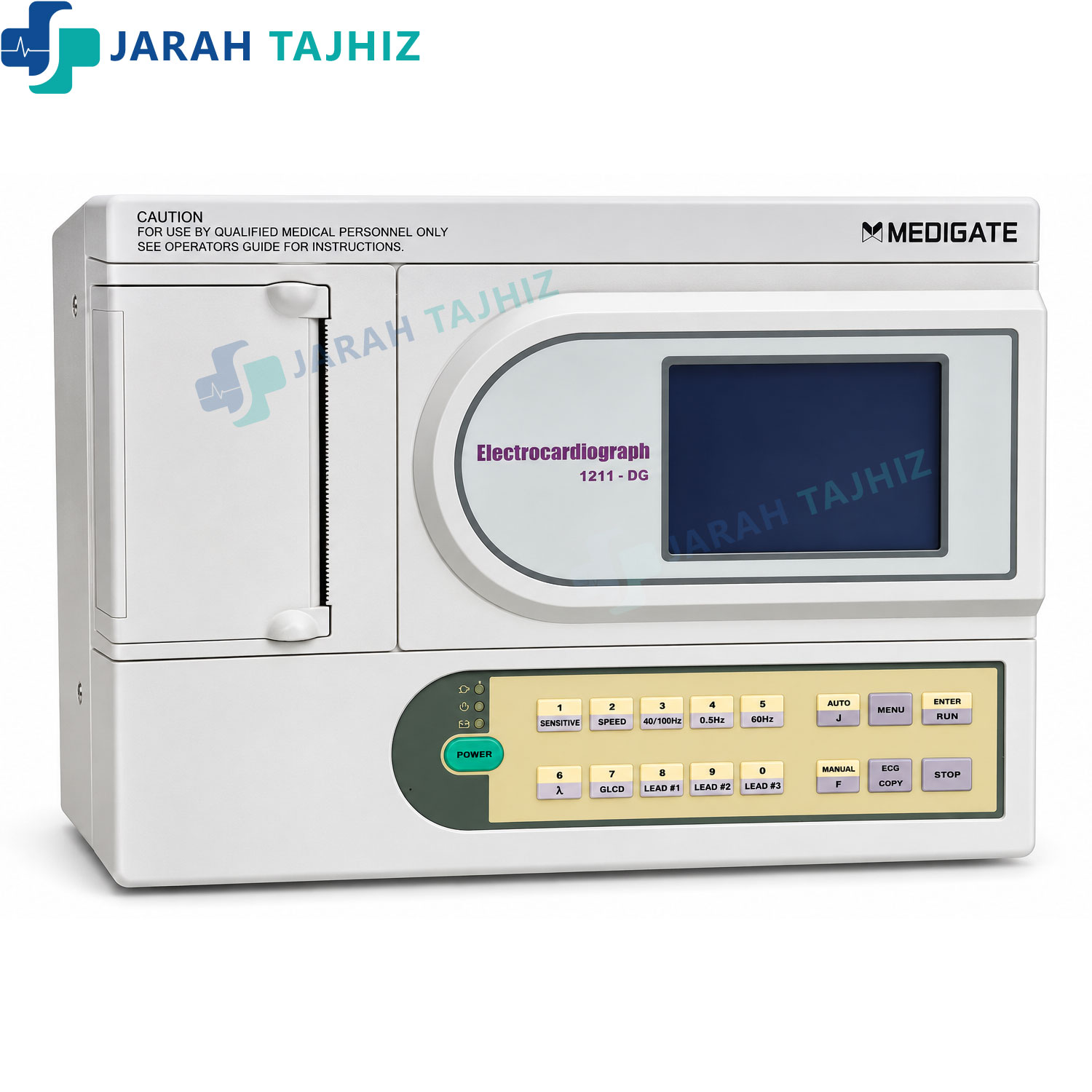 نوار-قلب-شش-کانال-MEDIGATE-جراح-تجهیز نوار قلب 6 کانال MEDIGATE - Image 1